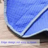 Dog Apparel Ukcoco Pet Cooling Ice Coolling Olding Setepter с синим цветом ленты S Blue