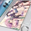 Pads Demon Slayer Kanroji Mitsuri Grand jeu Mouse Pad Computer Mousepad PC Gamer Gamer Mouse Mat Oploper Mauusepad Keyboard tapis de bureau