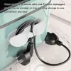 Hooks Cord Organizer Holder Hider idealiska kabelkabelhantering för att organisera trådar-Home Office Car Desk Nightstand