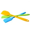 Spoons The Silicone One-Piece Small Spoon Supplement Mini Soup Household Mixing Kitchen Baking Tools