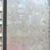 Adesivi per finestre Glassata Privacy Privacy Piana vetro 3D TULIP non adesivo Cling statico per la casa del bagno 60 400 cm
