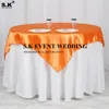Table Cloth 57"x57" Satin Tablecloth Square Overlay For Wedding Party Christmas Cover Home Decoration