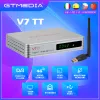Finder New GtMedia V7 TT 1080p Full HD DVBT/T2/DVBC/J.83B Support H.265 HEVC/10bit 4G Dongle mit USB WiFi terrestrisch Kabel -Kabelfernseh -TV -Tuner