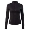 LLS selbe Herbst- und Winter Sportjacke Yoga Anzug Top Damen lässig Outdoor Stehkragen Langes Yoga lange Ärmeljacke