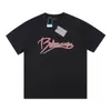 24 Designer Tide T Shirts borstprint korte mouw High Street losse casual T-shirt 100% pure katoenen tops voor mannen en vrouwen