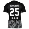 2023 24 SC Freiburg Holer Mens Futbol Formaları Grifo Ginter Sildillia Sallai Kyereh Lienhart Eggestein Doan Evde Futbol Gömlek Üniformaları