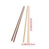 Chopsticks 1Pair 2Colors 32 cm lång storlek FEEL -nudelpinnar Kinesisk stil förlängda träklagning
