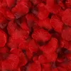 Fleurs décoratives 500 / 1000pcs Pétales de rose Fleur de soie artificielle pour la décoration romantique de la Saint-Valentin