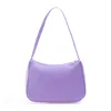 Fashion de sac simplement épaule des sacs crossbody sacs en nylon couleur solide simple messager la chaîne de voyage voyage petit sac à main sacs à main femmes 2024