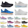 Topontwerper Hokah One One Clifton 9 Harbon Mist Bondi 8 schoenen Ho Kawana Mens Dames Hok Free People Peach Pink Platform Trainers Lopers Sneakers 36-45