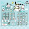 Wholesale 36pcs/box Cartoon Cute Scratch blind box press pen metal pen clip press gel pen