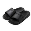 Pantofole 2024 Summer's Solid Home Slides Casual Non Slip Open Op Apro per la doccia da passeggiata e bagno interno