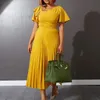 Green Blue Yellow White Summer Maxi Dress Women Guest Wedding Party Clothes Elegant Fashion Long Skirt Korean Style 240415