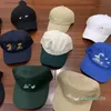 Ball Caps Retro Baseball Cap Couple Models Outdoor All-match Casual Embroidery Letters Cap Wide Brim Hat