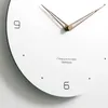 Wall Clocks Elegant Quartz Clock Silent Creative White Barber Shop Nixie Watch Kitchen Wand Klok Wallclock 50KO516
