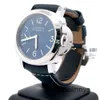 Panerai regarde des montres de bracelet mécaniques automatiques de design italien Luminor Blu Mare Steel 44 mm Mens Watch Pam01085- Brand New!5isw