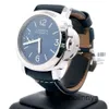 Panerai assiste a relógios de pulso mecânicos automáticos de design italiano Luminor Blu Mare Steel 44mm Mens relógio PAM01085- Brand novo!5Isw