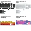 Accessoires NPKC Keycaps Lucky Box Cherry / XDA / MA / DSA Keycap Ensemble pour le clavier mécanique Blanc Blue Blank Key Caps personnalisé DIY 9.9 / 16.9