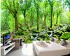 HD Oil Painting Forest Landschap Achtergrond Muur Muurschildering 3D Wallpaper 3D Wall Papers voor tv -achtergrond9079281