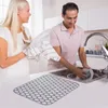 Tischmatten Silikon Spüle Matte Teller Trocknen für Küchentheke Taschen Taschenschalen Kiesegel Schränke