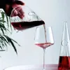 Crystal Wine Decanter a mano Brandy Red Brandy Glasses Pyramid Bottle A aeratore di versanti per la famiglia 240415