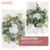 Candle Holders Wreath Rings Ring Easter Wreaths Eucalyptus Greenery Green Decor Spring Leaves Nordic Pillars Berry Pillar Taper Fall Inch