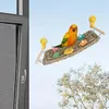 Andra fågelförsörjningar Hammmatta för Conures Swings Bridge Cage Accessories Papegoja Toys House Plush Hanging Hooks Small Birds
