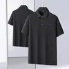 Polos męski 8xl 7xl 6xl 2024 Letnie koszule biznesowe dla mężczyzn High End Luksusowe męskie koszulę Polo Casual Loose T-Shirt Ubranie marki