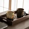 Mugs Ceramic Mug Tea Cup Vintage Coffee Kiln Single Cups Personalized Gifts Christmas Drinkware Couple Gift