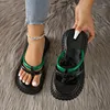 Slippers Mid Heel Flat com verão moderno fora de 2024 Sapatos de alta qualidade Sapatos mistas de estilo coreano feminino