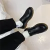 Chaussures habillées Big Head Leather Men's Botton Largeur Round Toe Business Casual Automne 2024 Low Top Work