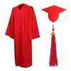 Clothing Sets 3Pcs/Set University Graduates Uniform Cosplay Student Japanese School Graduation Gown Hat Tassel Pendant Set Bachelor Robe