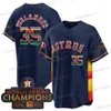 Mexique Astros Alex Bregman Baseball Jersey 27 Jose Altuve 44 Alvarez 3 Jeremy Pena Houstons Justin Verlander Framber Valdez Josh Hader Jeff Bagwell Bryan Jose Abreu