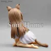 Actie speelgoedfiguren 12 cm anime uchi no neko ga onnanoko de kawaii kinako schattig meisje pvc actiefiguren collectie model poppen kerstcadeau y240415