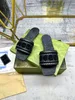 Дизайнерские женские сандалии высококачественные женские слайды хрустальные теленки кожаная повседневная обувь стеганая платформа летняя пляжная тапочка с коробкой и сумкой для покупок 0409