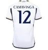 Bellingham Soccer Jerseys 23 24 Y-3 Football Shirt Vini Jr Camavinga Alaba Hazard asensio Modric Marcelo Real Madrids Final Football Jerseys Camiseta Men Kids Kit