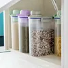 Opslagflessen keuken diverse granen voedselcontainers graan dispenser rijst emmer accessoires plastic doos