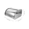 Mugs Bread Tin Bin Holder Breadbox Loaf Storage Container Countertop Lid Food Containers Lids