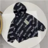 Fasion Baby Brand Hooded Jacket High Quality Children's Sprinterジャケット春と夏の贅沢なジャケットハイエンド子供用ブレザーサイズ100cm-150cmB3