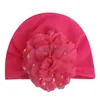 Caps chapeaux de haute qualité coton mélange des bébés filles fleur de nourrisson avec des ports dorés pour cotons floraux décoration de vacances 10 couleurs dro dhhqy