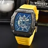 Montres pour les hommes Datejuste Rchardmill Milles Broadcast Barrel Barrel Bright Shell Watch Popular for Men and Women