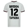 23 24 Bayer 04 Leverkusen Soccer Jerseys Wirtz Boniface Hincapie Hofmann Frimpong Tapsoba Schick Palacios Grimaldo Home Away 3 -й 2023 2024 Мужчины футбольные рубашки