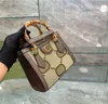 Designer Diana Totes Women Luxurys Bamboo Tote Bags Mens Shopping Handbags Crossbody Shoulder Bag Wallet Clutch Leather Woman Handle Purse Cross Body 66