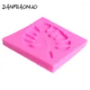 Moldes de cozimento Danmiaonuo A1134030 FOLULHO DE FOLDY FOLUGAS DE DOR FERRAMENTAS DE DECORTE DE SILICONE FOREMKI SILIKONOWE Muszelki do Dekoracji