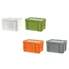 Förvaringspåsar stapelbar camping container pp box hållbar industriell bin för kläder som rör sig hus garage rum leksaker