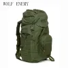 Sac à dos molle 60l Camping Rucksack Tactical Military Military Saclepack Grand Sac à dos Camouflage Randonnée extérieure