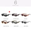 Óculos de sol 2024 Vintage Small For Mull Men Moda Oval Sun Shade Glasses fêmeas Eyewear Gafas de Sol óculos
