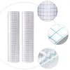 Оконные наклейки 3pcs Blue Grid Transf Tail Selfeadysive Clear для #H10