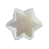 Baking Moulds Soap Molds Candle Mould Silicone Crafts Snowflake Shaped Material 2 Styles Perfect Gift For Lover