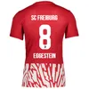 2023 24 SC Freiburg Holer Mens Futbol Formaları Grifo Ginter Sildillia Sallai Kyereh Lienhart Eggestein Doan Evde Futbol Gömlek Üniformaları